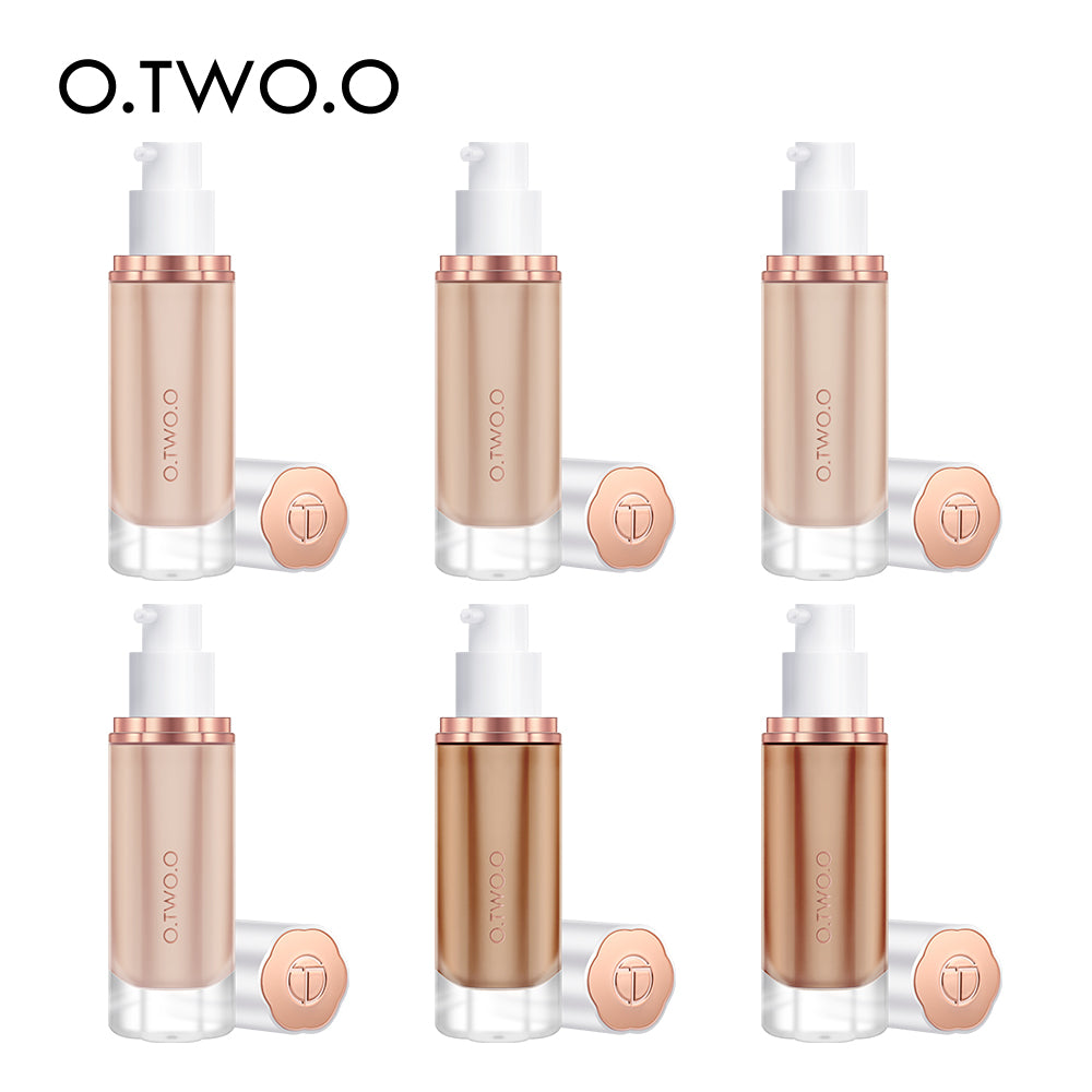 O.TWO.O Full Coverage Whitening Sweat Liquid Foundation