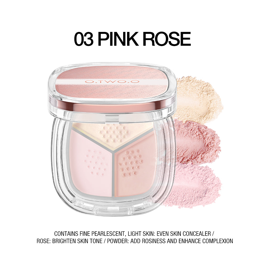 O.TWO.O Loose Setting Powder 3-in-1