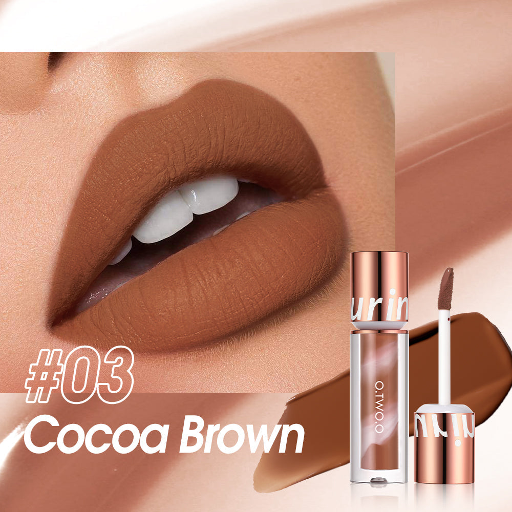 O.TWO.O Lip Gloss Marbling Water Proof Matt Finish