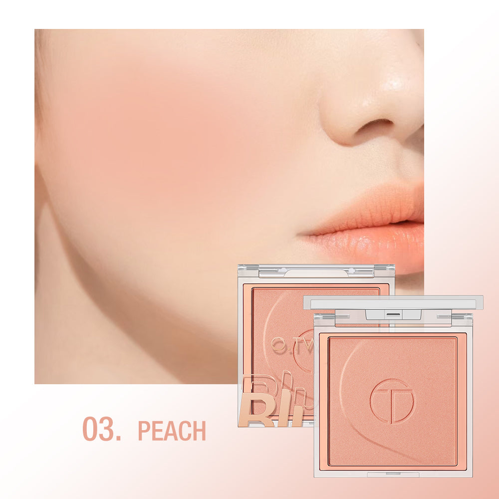O.TWO.O High Pigment 6 Color Blush Pallete Powder