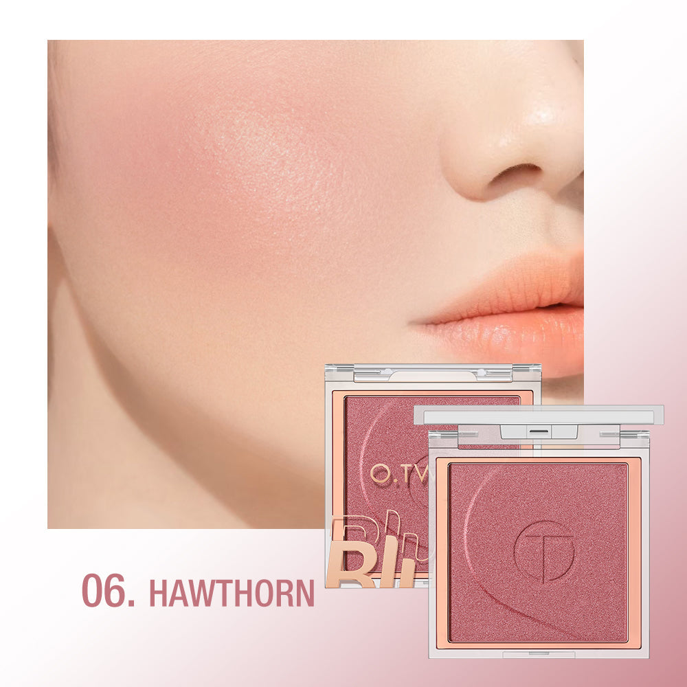 O.TWO.O High Pigment 6 Color Blush Pallete Powder