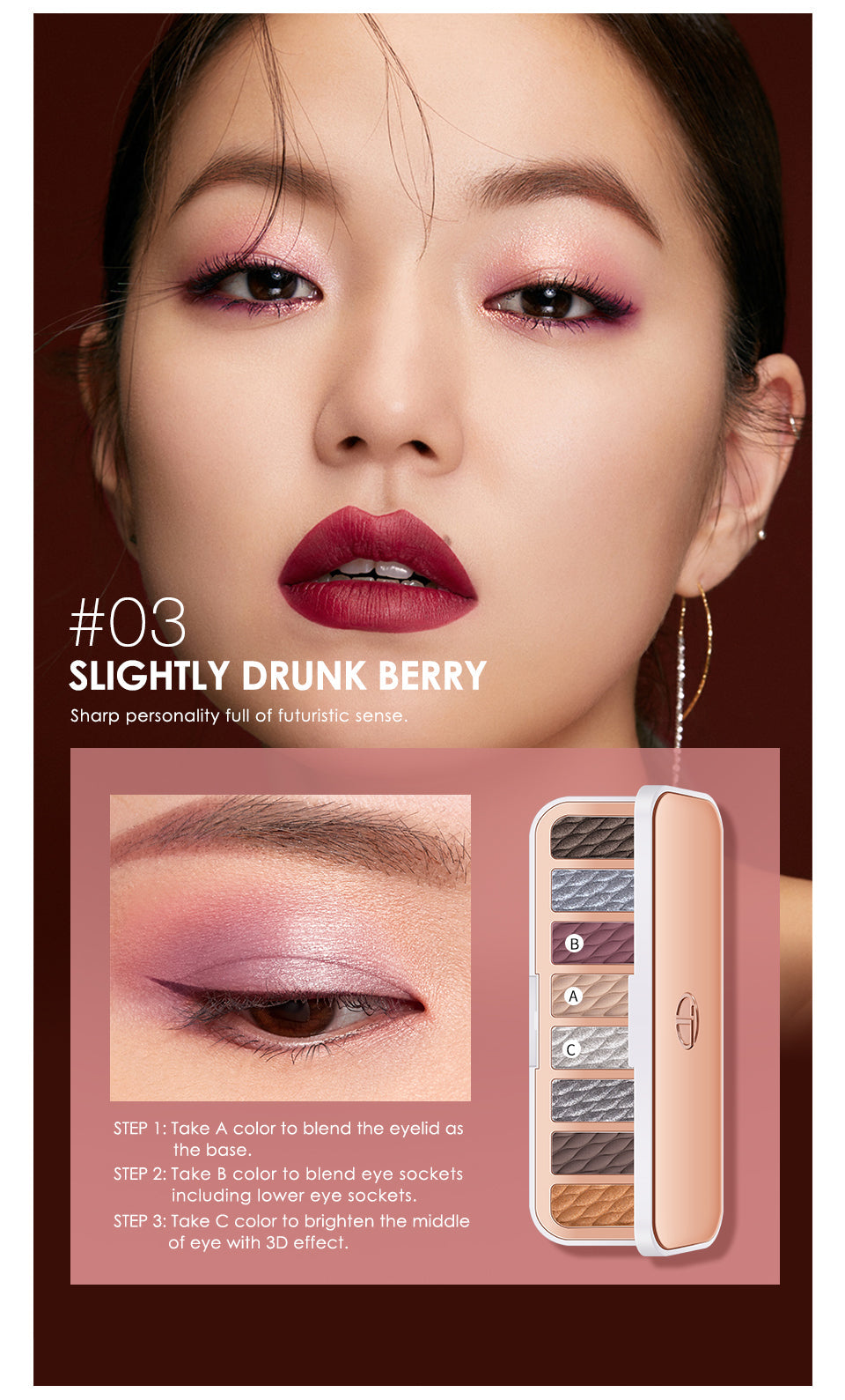 O.TWO.O Luxury Gold Eyeshadow Palette