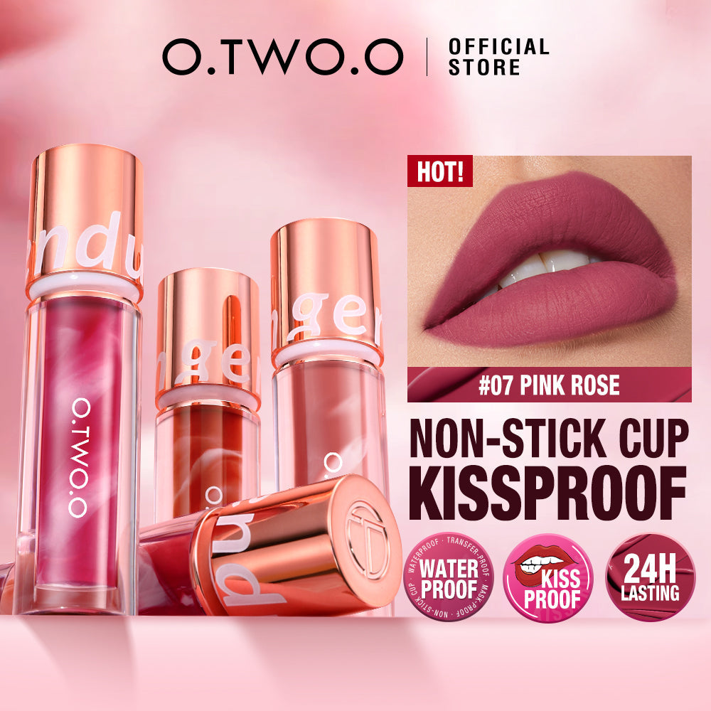 O.TWO.O Lip Gloss Marbling Water Proof Matt Finish
