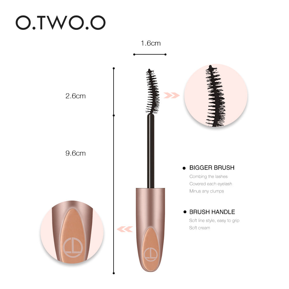 O.TWO.O Microfiber Lash Black Mascara Long Lasting