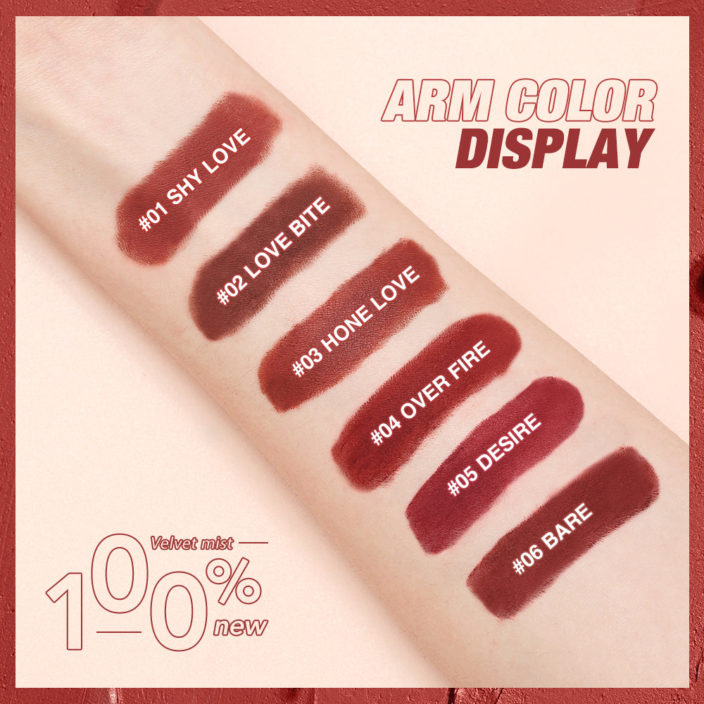 O.TWO.O Velvet Matte Super Stay Lipstick