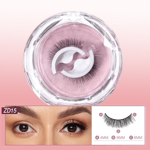 Natural Look Fiber Self Adhesive Lashes