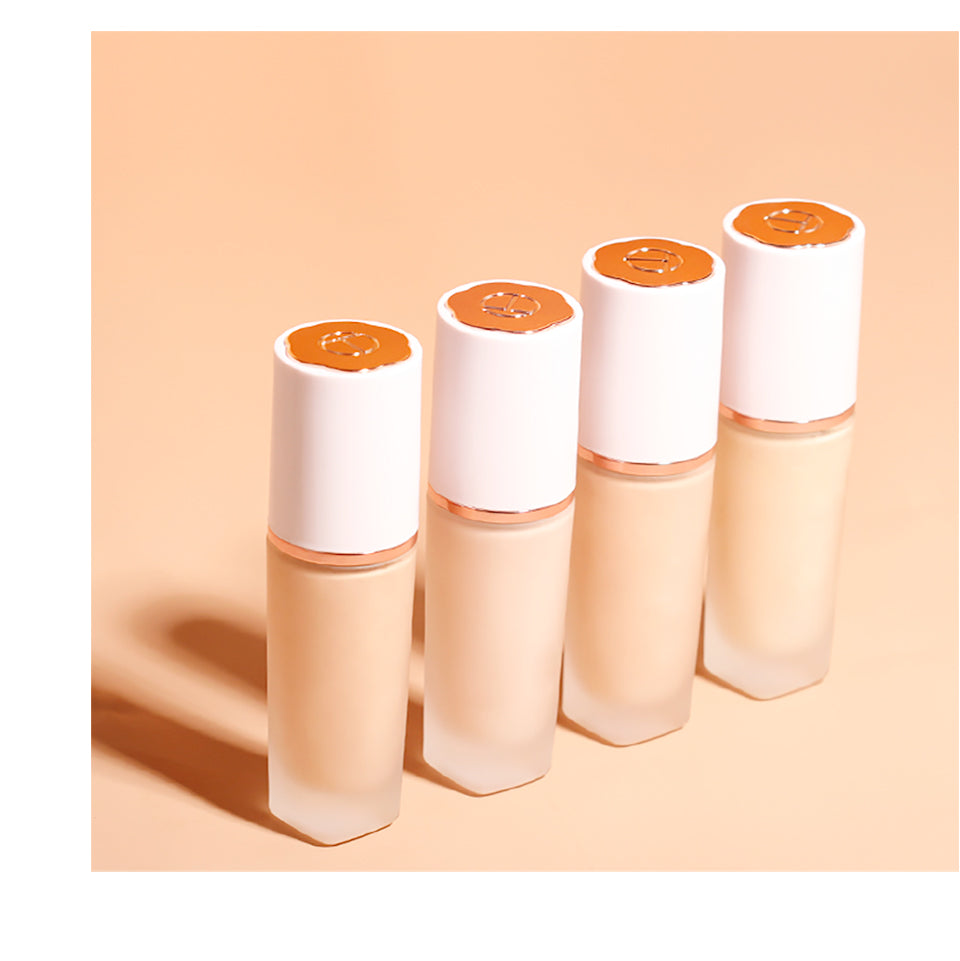 O.TWO.O Waterproof Long Lasting Oil Control Moisturizing Full Coverage Liquid Foundation Concealer