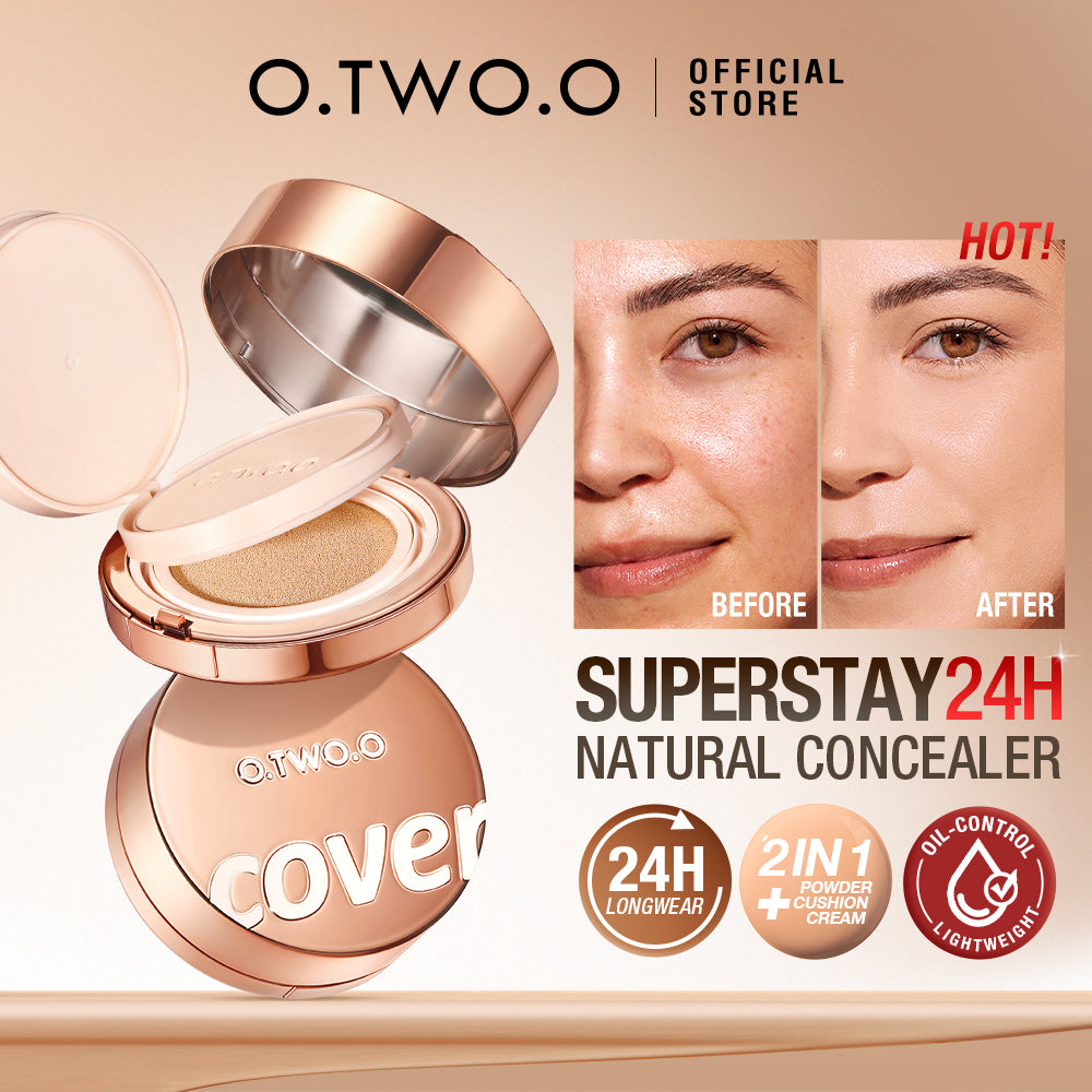 O.TWO.O Full Coverage Cream Foundation 2-in-1 Powder