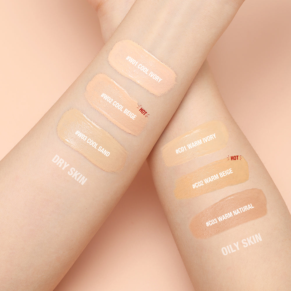 O.TWO.O Matt Finish Coverage Liquid Foundation