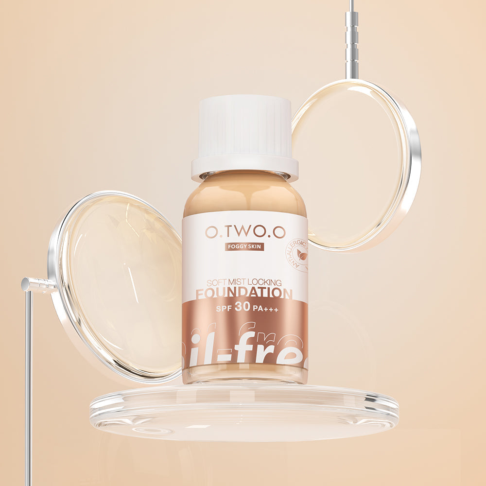 O.TWO.O Matt Finish Coverage Liquid Foundation