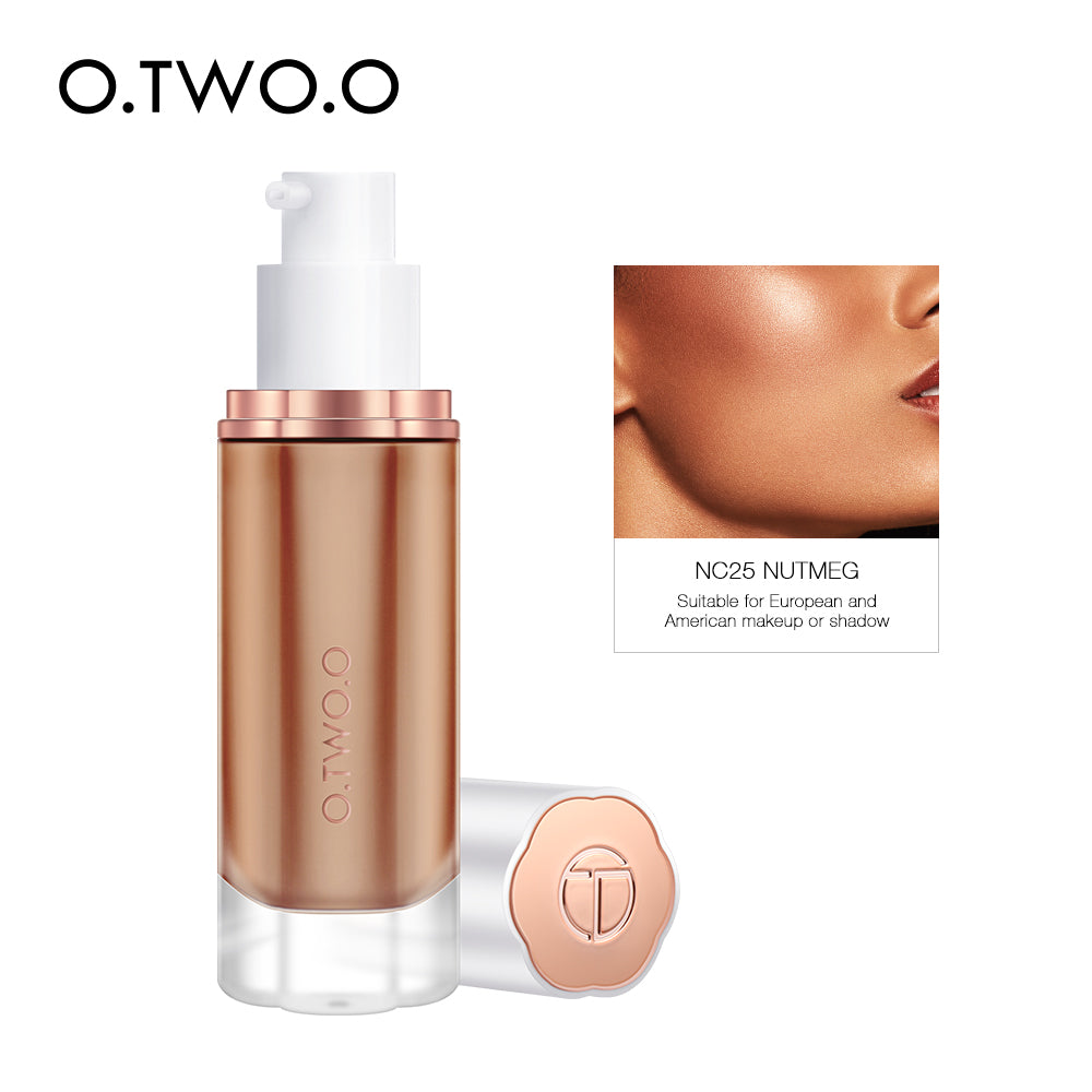 O.TWO.O Full Coverage Whitening Sweat Liquid Foundation