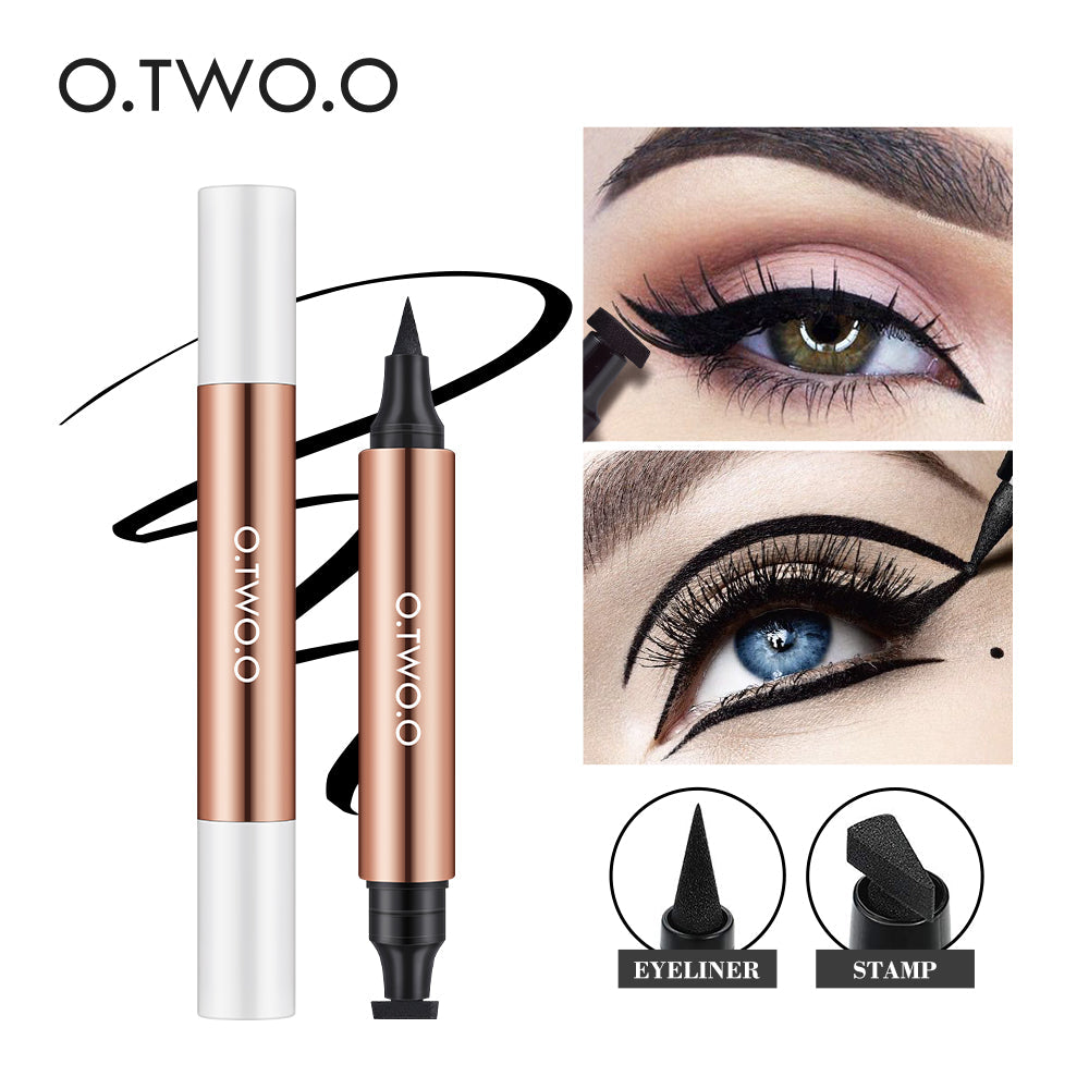 O.TWO.O 2 in 1 Stamp Eyeliner with Sponge Head Big Eyeliner