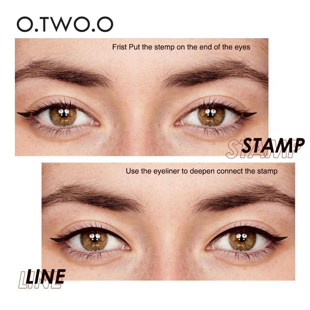 O.TWO.O 2 in 1 Stamp Eyeliner with Sponge Head Big Eyeliner