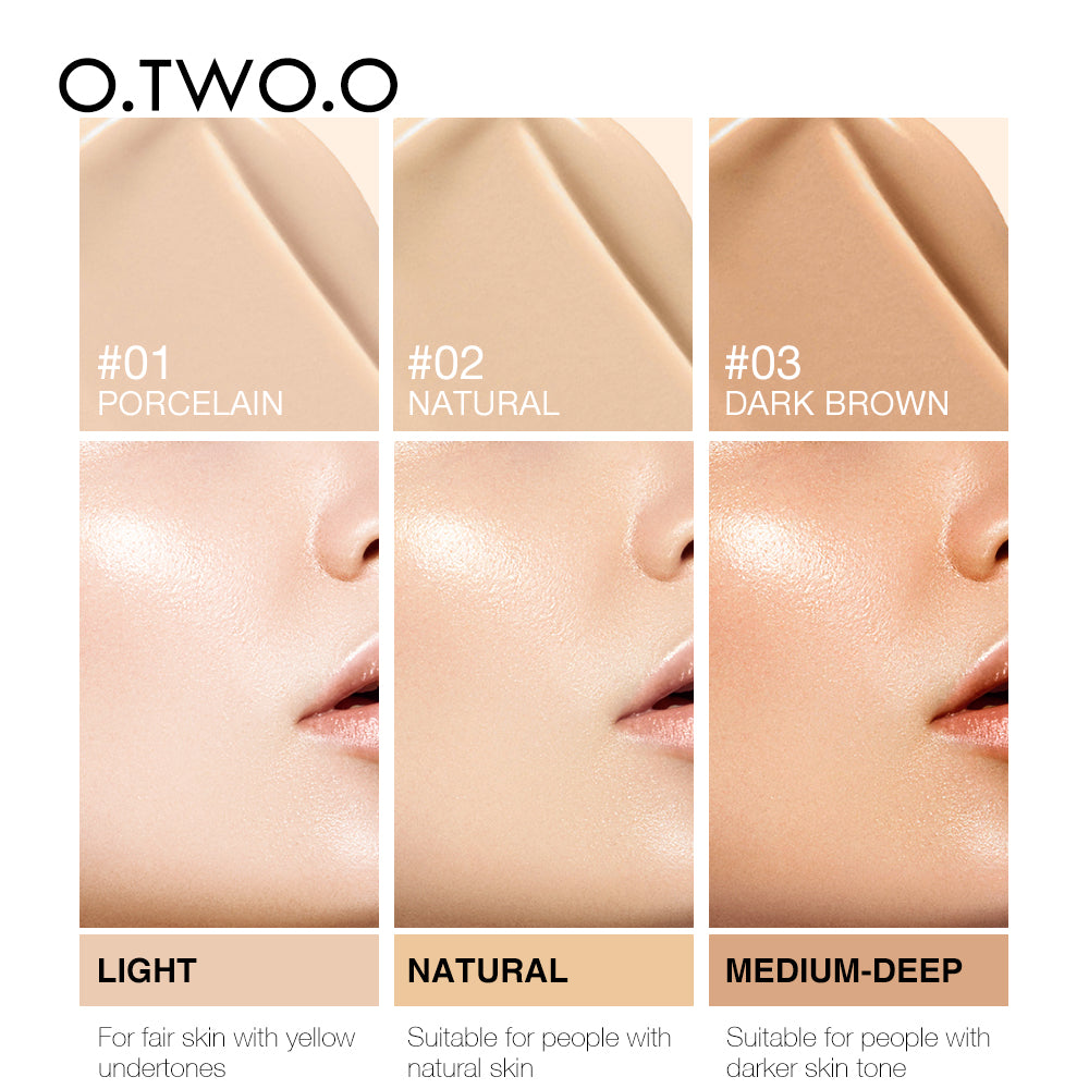O.TWO.O Oil Control Full Coverage Liquid Foundation