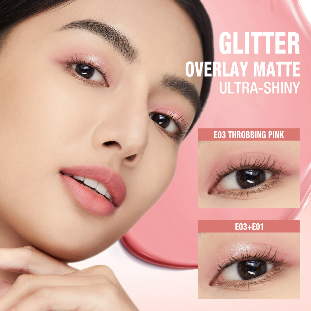 O.TWO.O Liquid Eyeshadow Matte Finish Glitter