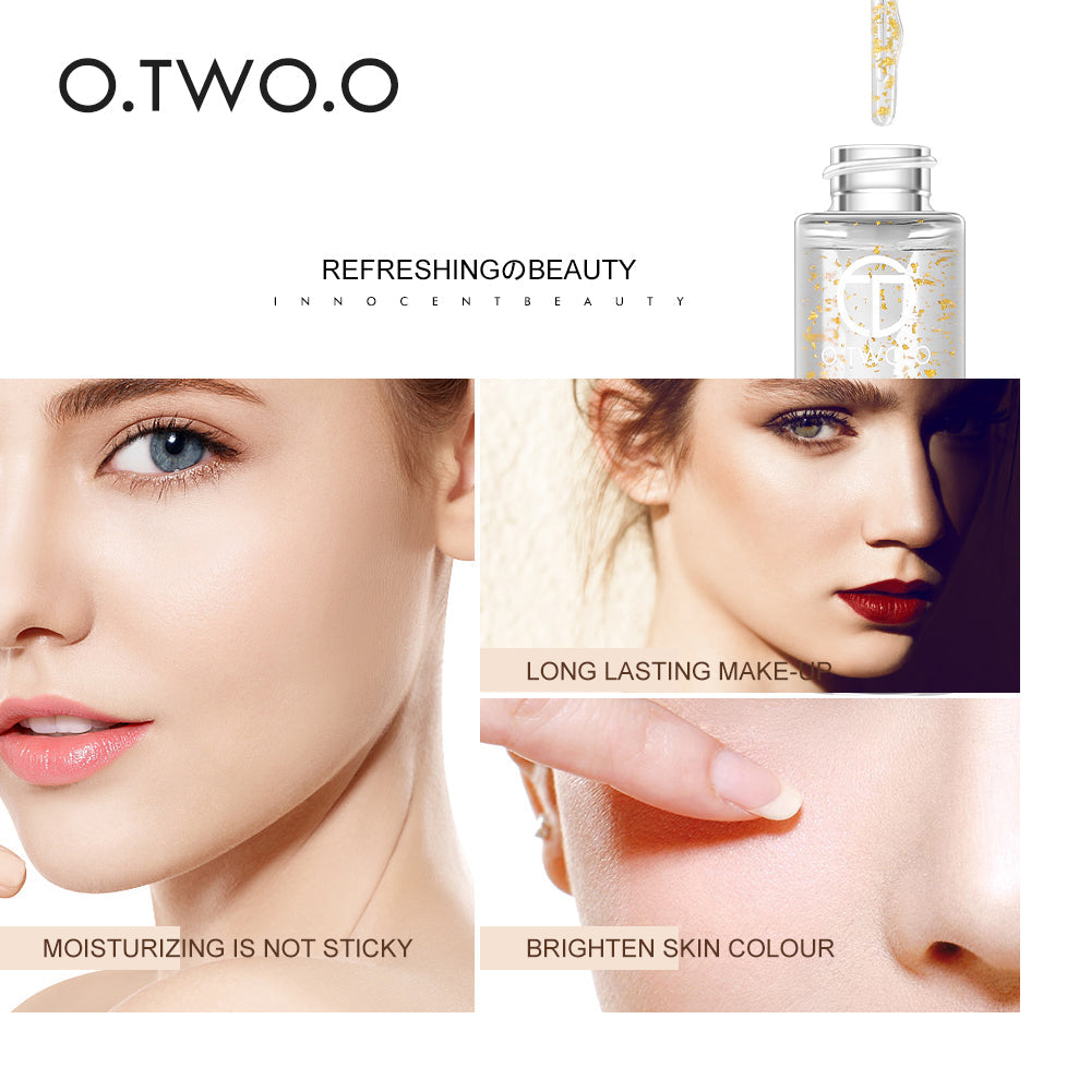 O.TWO.O Pre-makeup Oil Control Primer Moisturizing With Gold Foil
