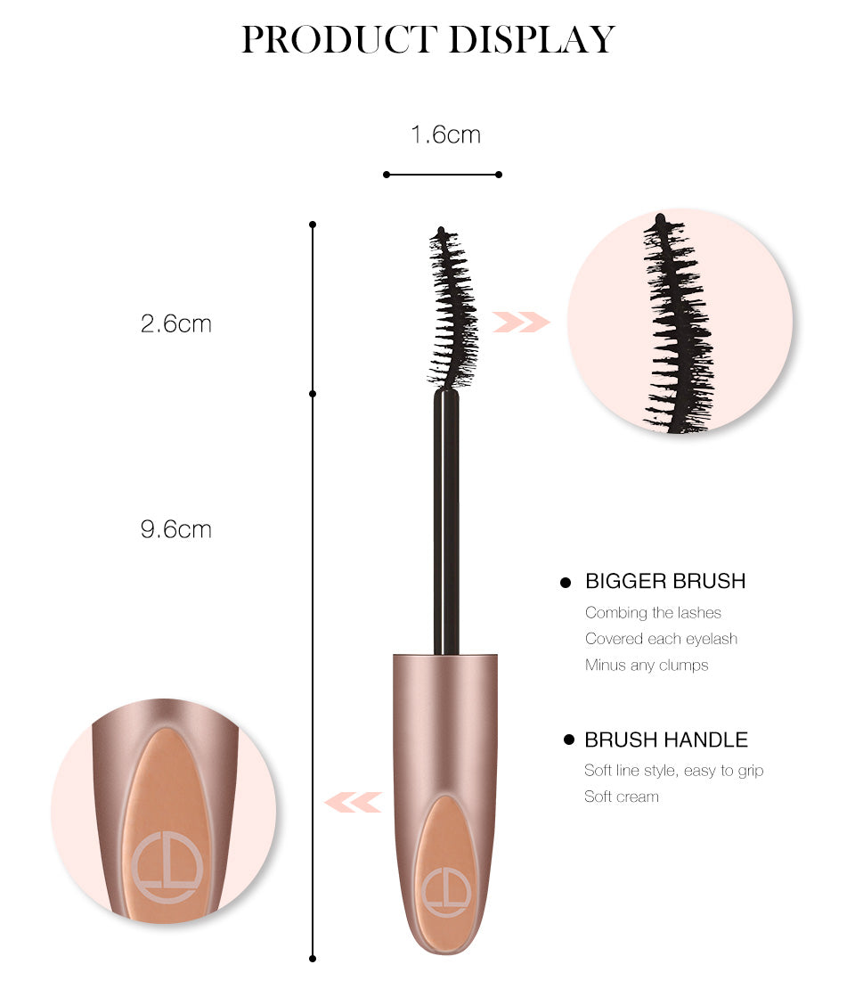 O.TWO.O Microfiber Lash Black Mascara Long Lasting