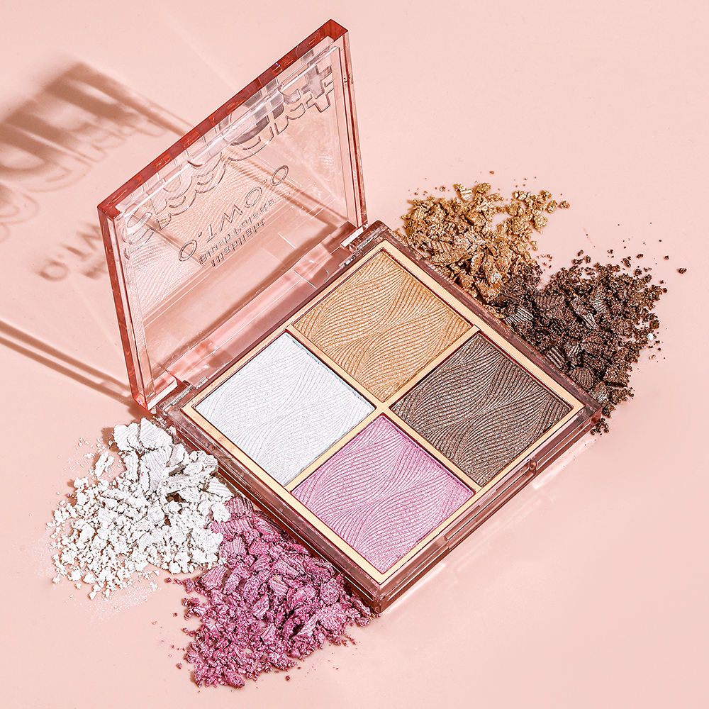 3D Glitter Glow Highlight Palette