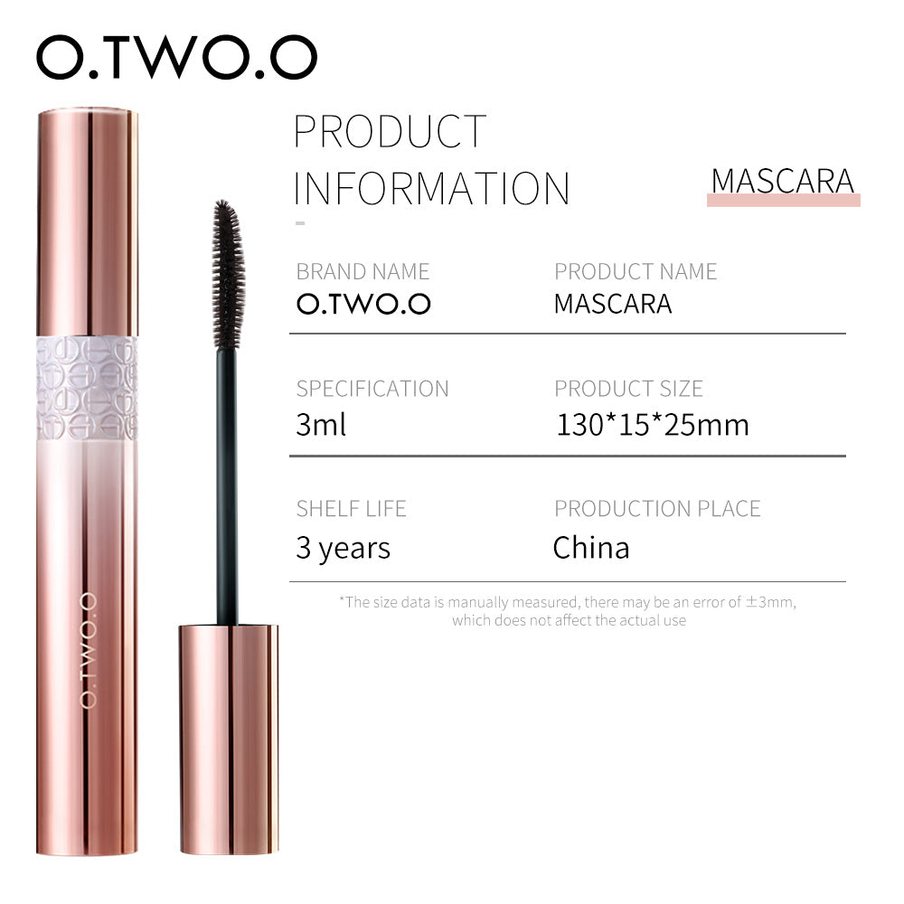 O.TWO.O Magnificent colorful styling lengthening mascara Long Lasting Curling Mascara