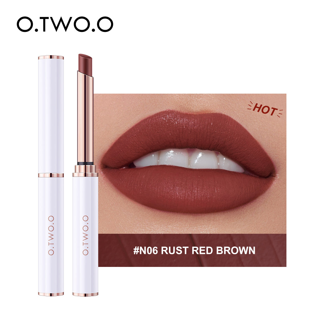 O.TWO.O Matte Lipstick thin tube