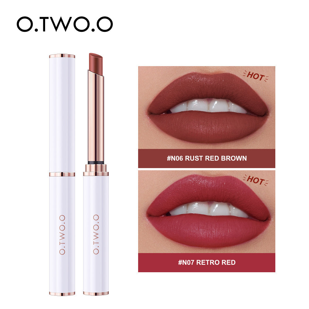O.TWO.O Matte Lipstick thin tube