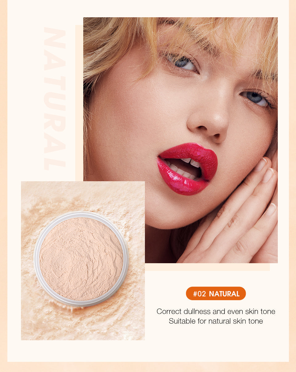 O.TWO.O Air setting powder oil control powder waterproof face makeup powder