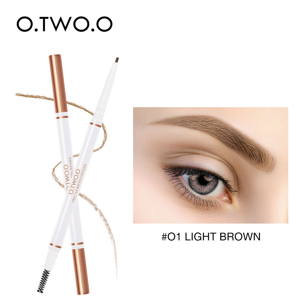 O.TWO.O 4 Popular Colors Microblading Eyebrow Pen Long Wearing Precise Brow Definer Makeup Eyebrow Pencil