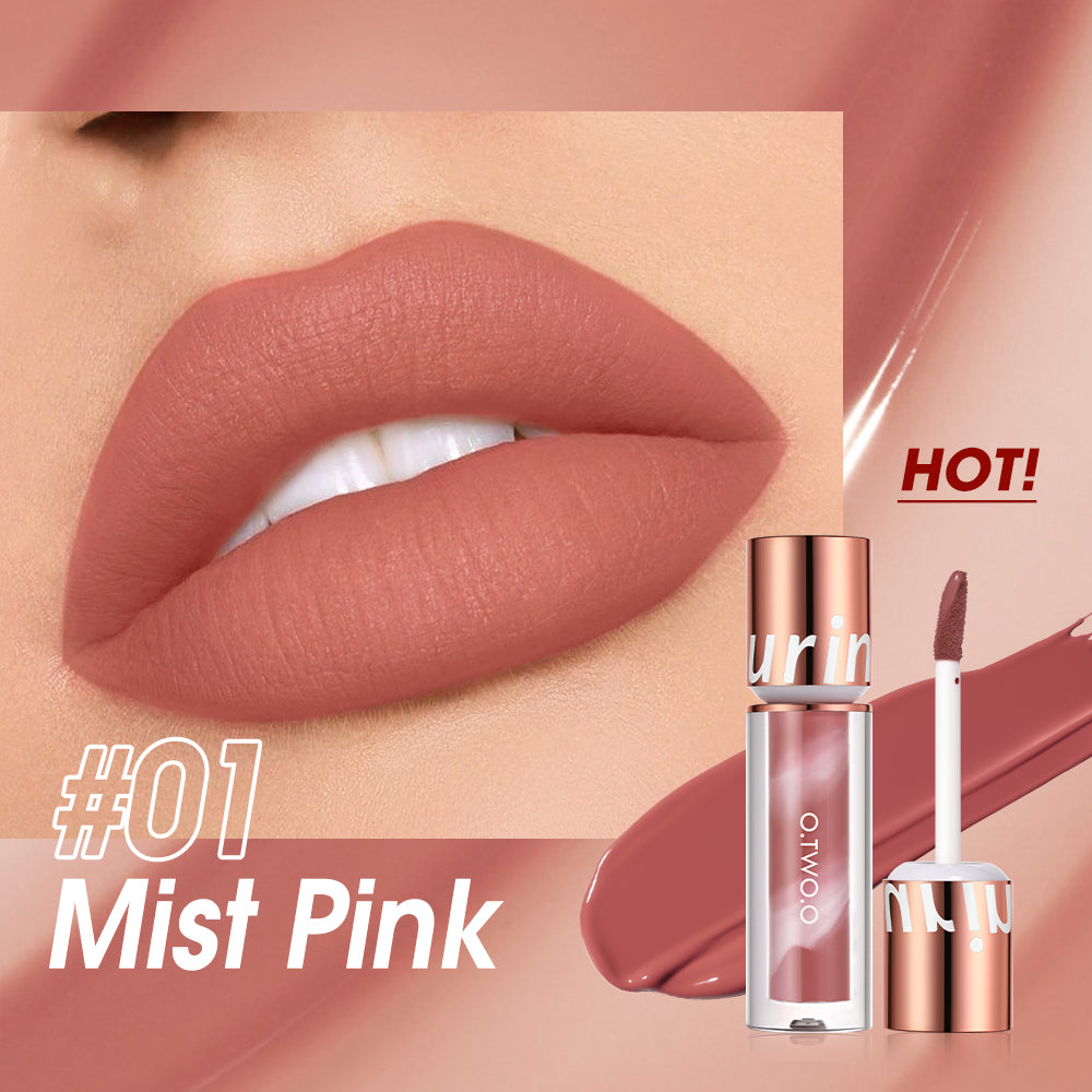 O.TWO.O Lip Gloss Marbling Water Proof Matt Finish