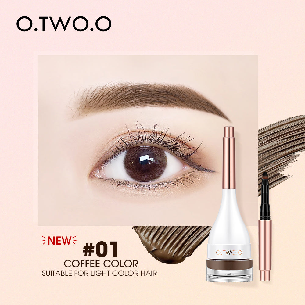 O.TWO.O New Arrival Natural Shaping Dyeing Eyebrow Cream