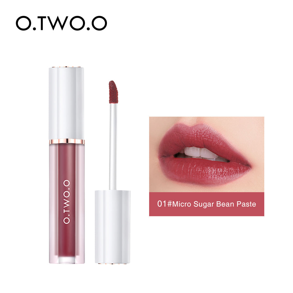 O.TWO.O Matte & Moisturize Air Misty Mousse Lip Gloss with 8 colors