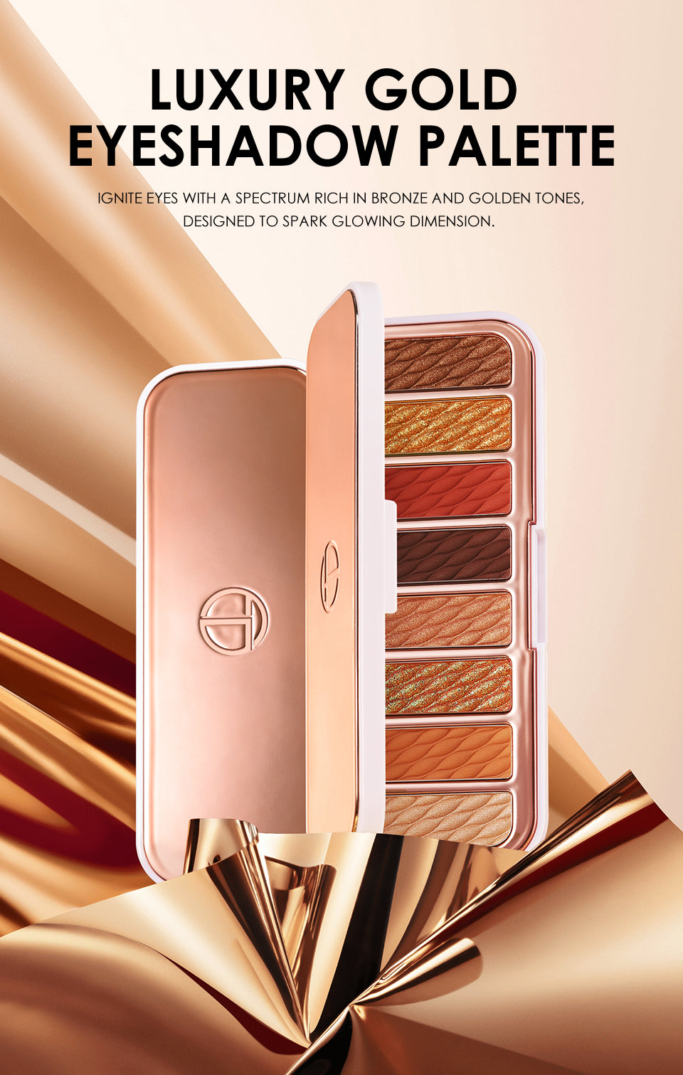 O.TWO.O Luxury Gold Eyeshadow Palette