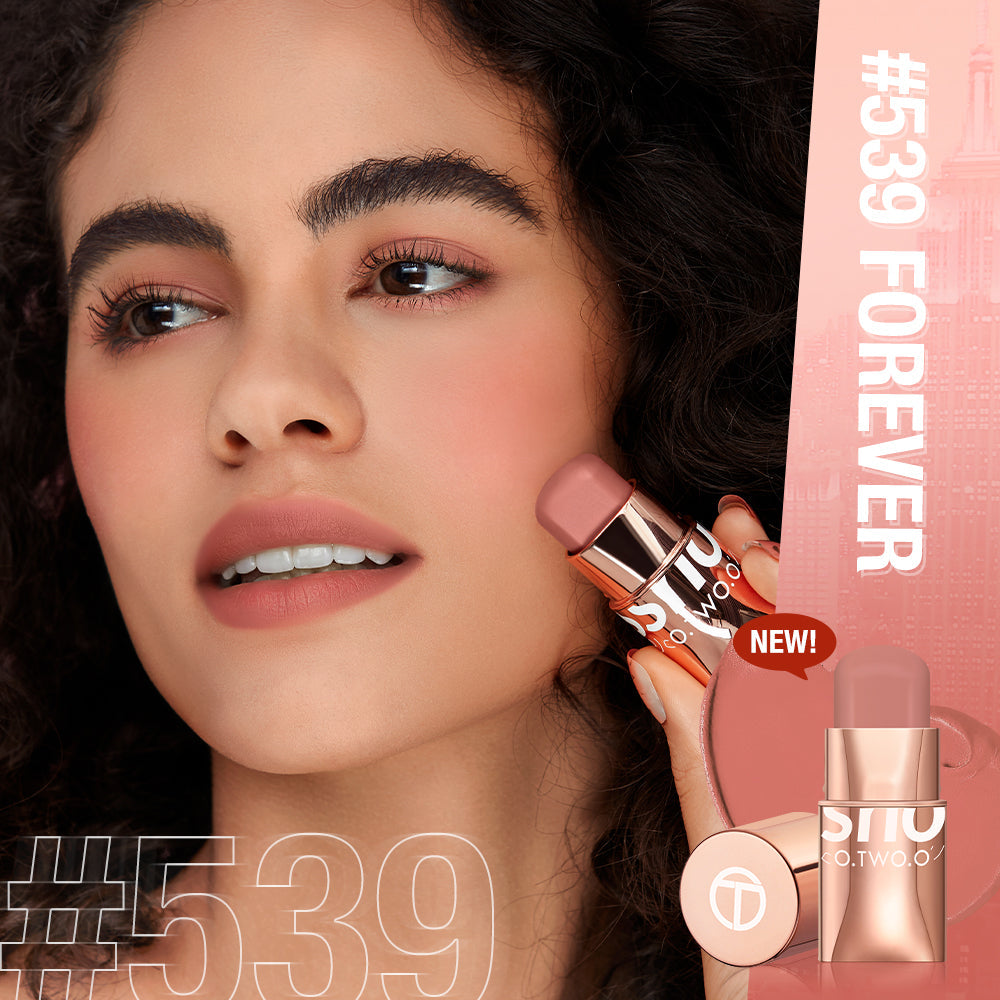 O.TWO.O 8 Colors High Pigment Blush Stick