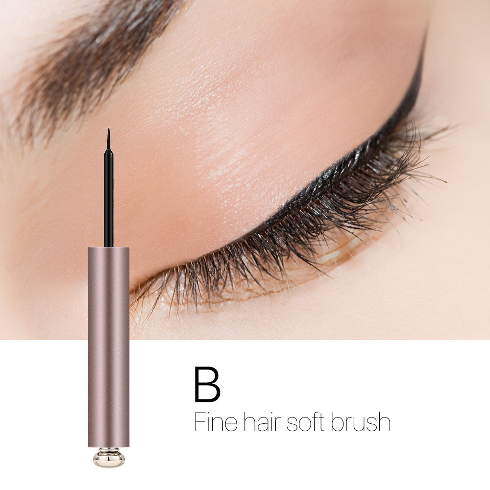 O.TWO.O A&B Head Waterproof Long Lasting Matte Liquid Eyeliner Fast Dry Vegan Black Eye Liner