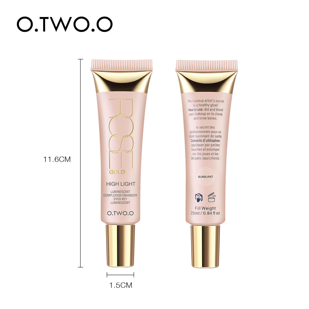 O.TWO.O Highlight Jelly Smooth Soft Glowing Cream Highlighter Makeup Base Brighten