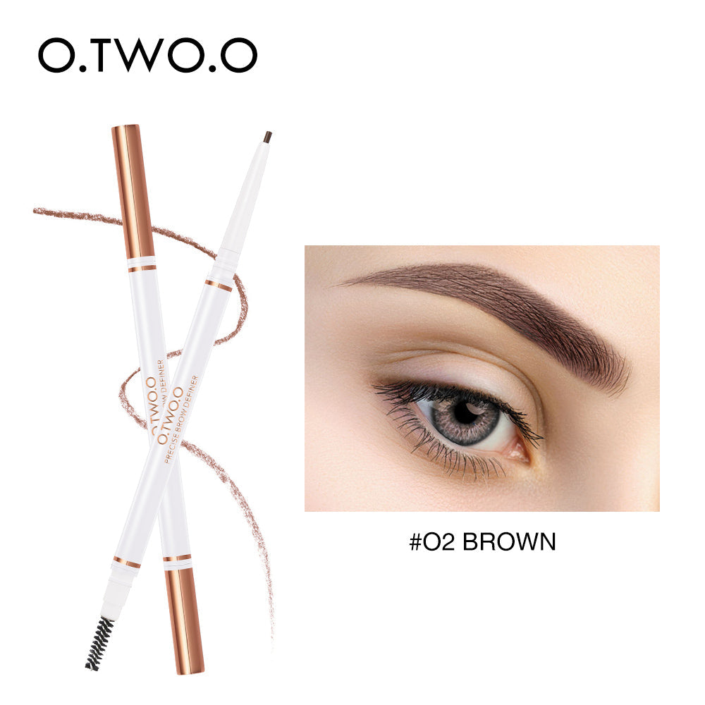 O.TWO.O 4 Popular Colors Microblading Eyebrow Pen Long Wearing Precise Brow Definer Makeup Eyebrow Pencil