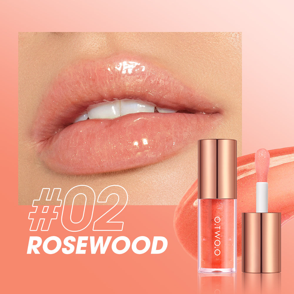 O.TWO.O Crystal Shiny Deeply Hydrates Repair Lip Oil For Dry Lips