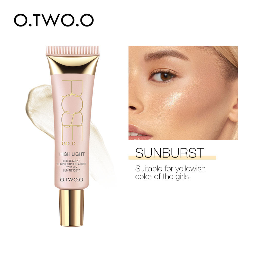 O.TWO.O Highlight Jelly Smooth Soft Glowing Cream Highlighter Makeup Base Brighten