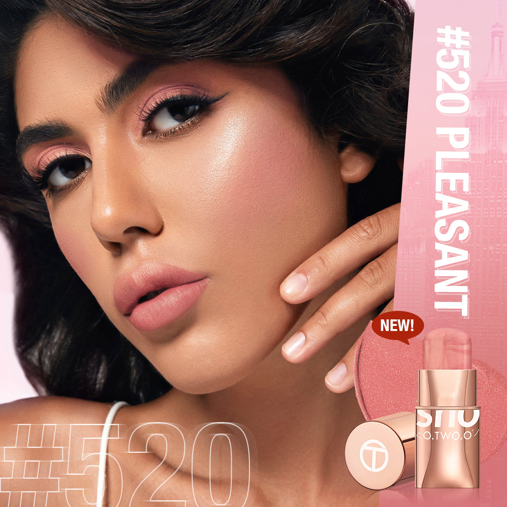 O.TWO.O 8 Colors High Pigment Blush Stick