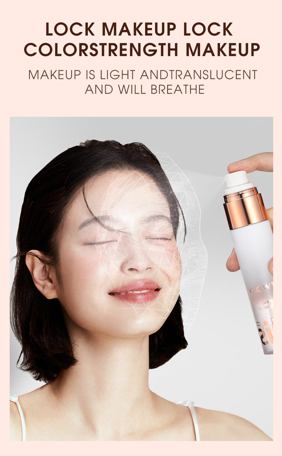 O.TWO.O New Arrival Setting Spray Make-Up Fixer Spray