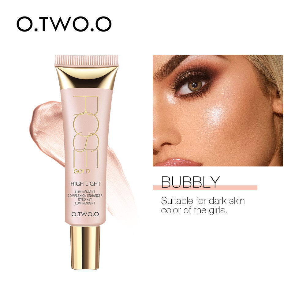 O.TWO.O Highlight Jelly Smooth Soft Glowing Cream Highlighter Makeup Base Brighten