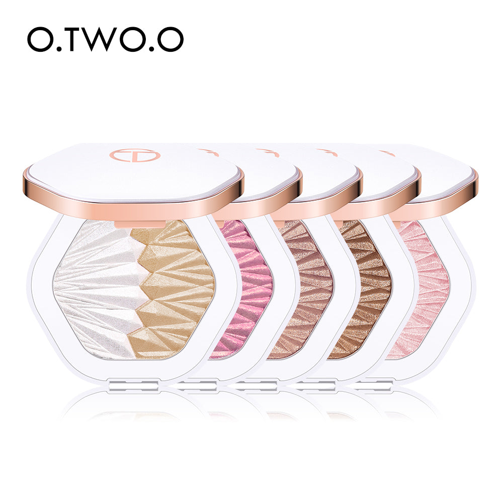 O.TWO. O Beauty Glowing Highlight Makeup High Quality Illuminating Pressed Powder