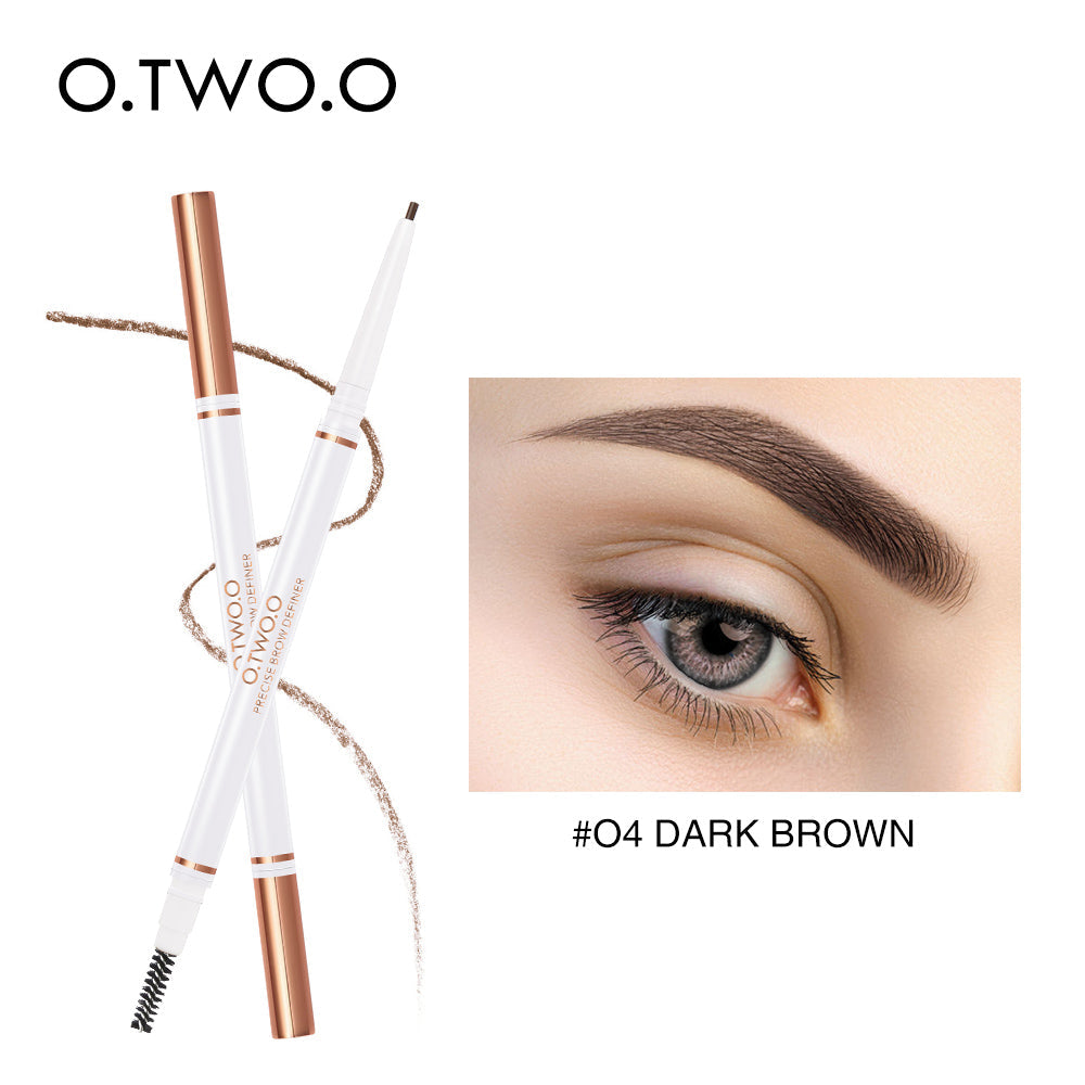 O.TWO.O 4 Popular Colors Microblading Eyebrow Pen Long Wearing Precise Brow Definer Makeup Eyebrow Pencil