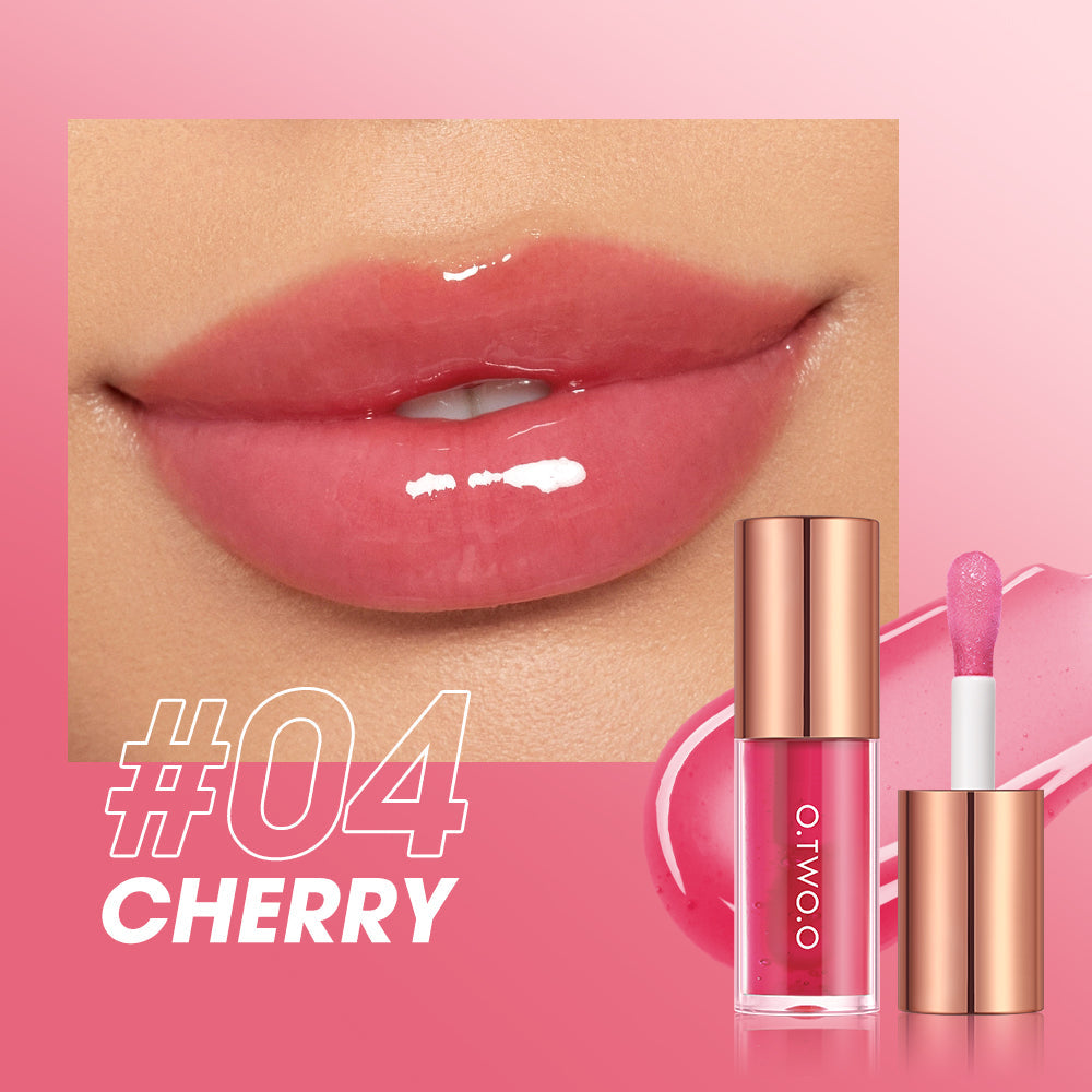O.TWO.O Crystal Shiny Deeply Hydrates Repair Lip Oil For Dry Lips