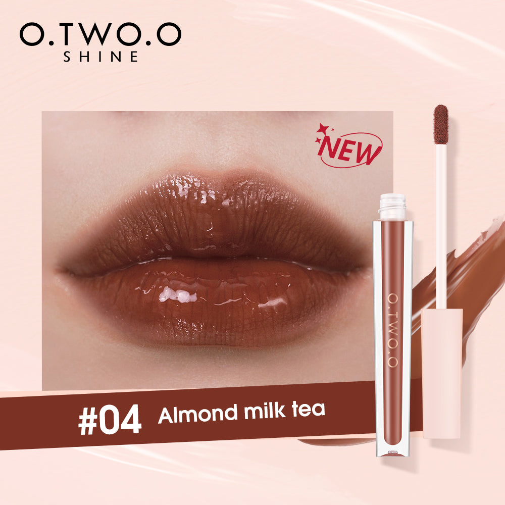 O.TWO.O SHINE Series 6 Colors Mirror and Smooth Lip Glaze