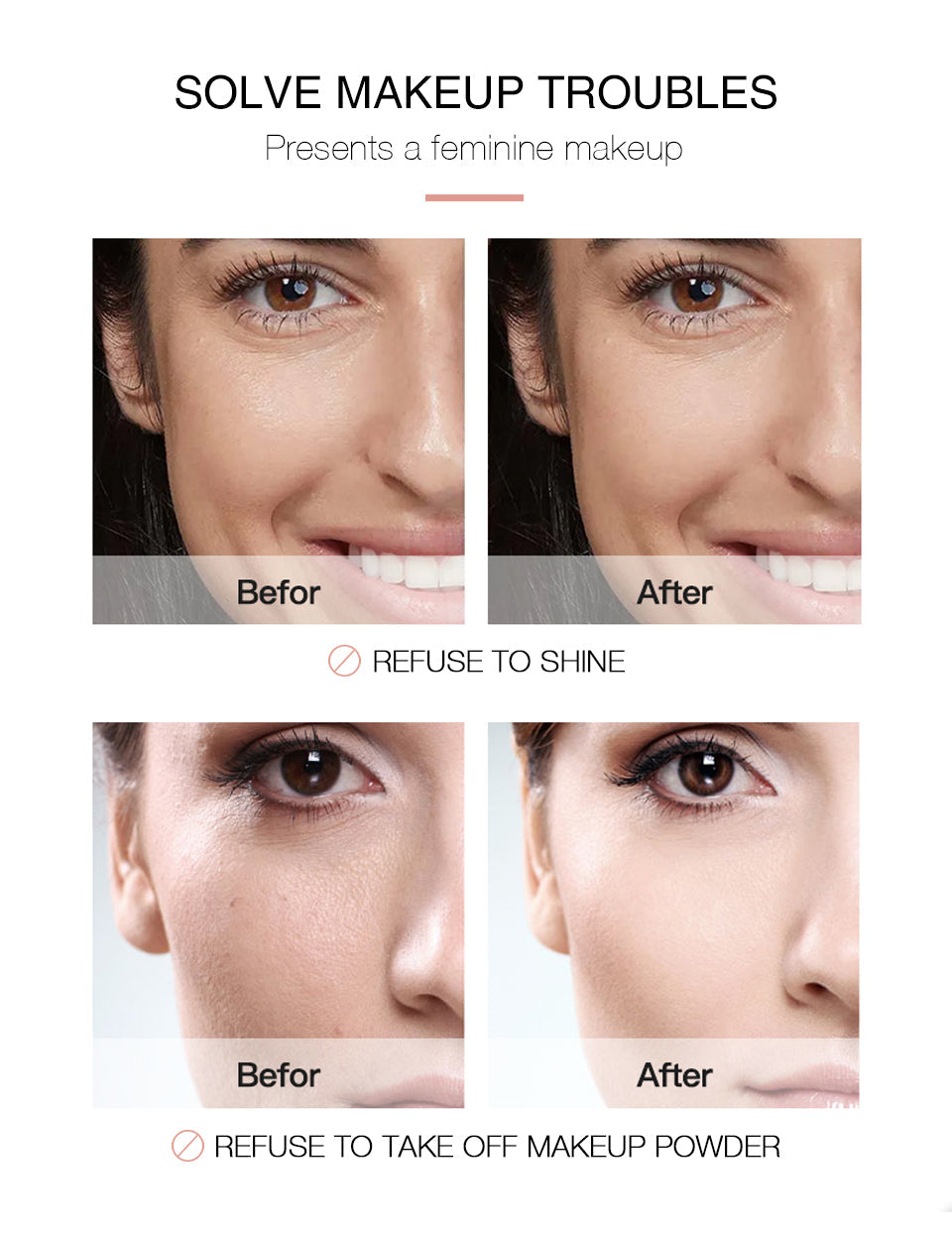 O.TWO.O New Arrival High Quality Light Silky Smooth Pressed Powder