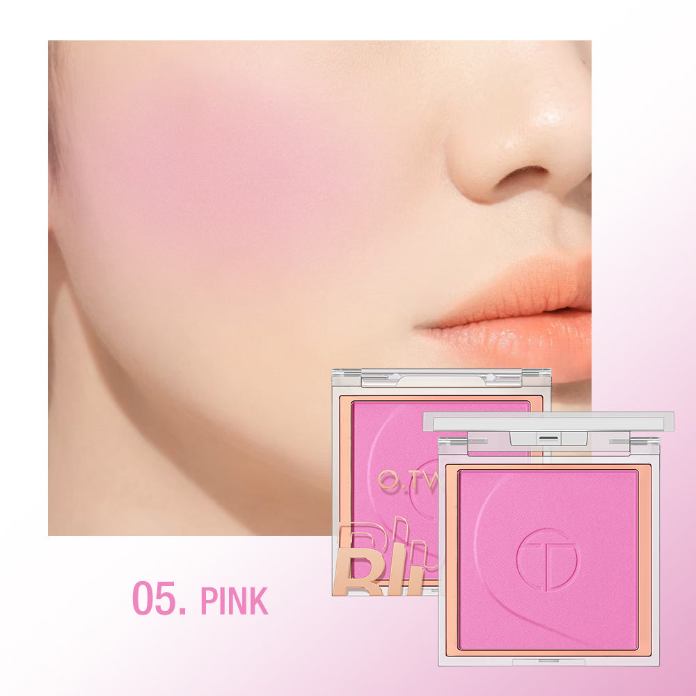 O.TWO.O High Pigment 6 Color Blush Pallete Powder