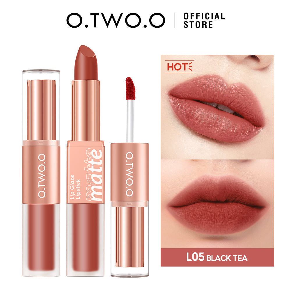 O.TWO.O  2 in 1 Lipstick Double Head Lipstick and Lip Mud