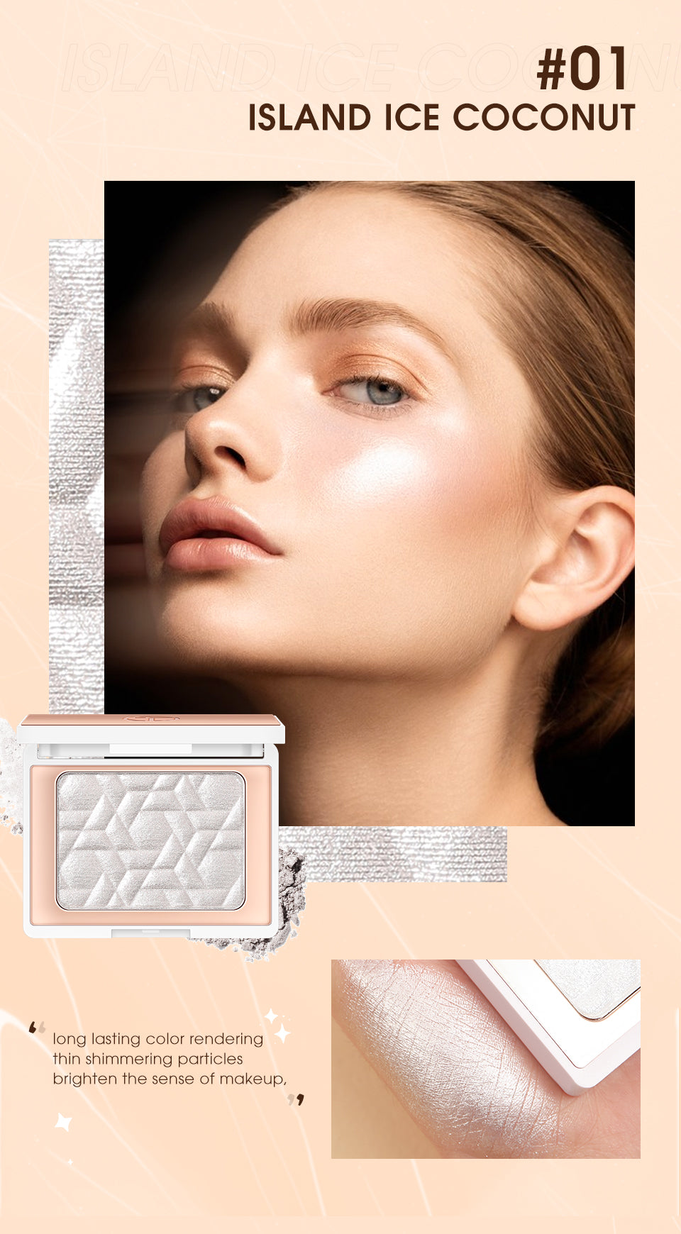 O.TWO.O NEW ARRIVAL Highlight Powder good quality face highlighter