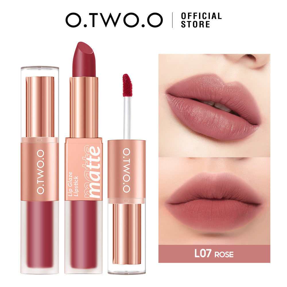 O.TWO.O  2 in 1 Lipstick Double Head Lipstick and Lip Mud