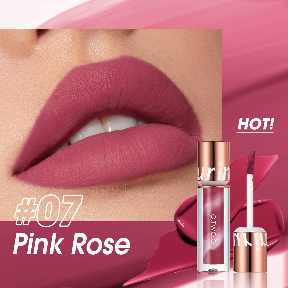 O.TWO.O Lip Gloss Marbling Water Proof Matt Finish